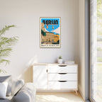 Berlin Embassy Wrapped Canvas Framed