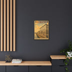 Florence Consulate General Wrapped Canvas Framed