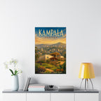 Kampala Uganda Embassy Poster