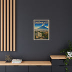 Guatemala City Embassy Wrapped Canvas Framed