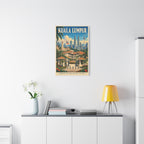 Kuala Lumpur Embassy Wrapped Canvas