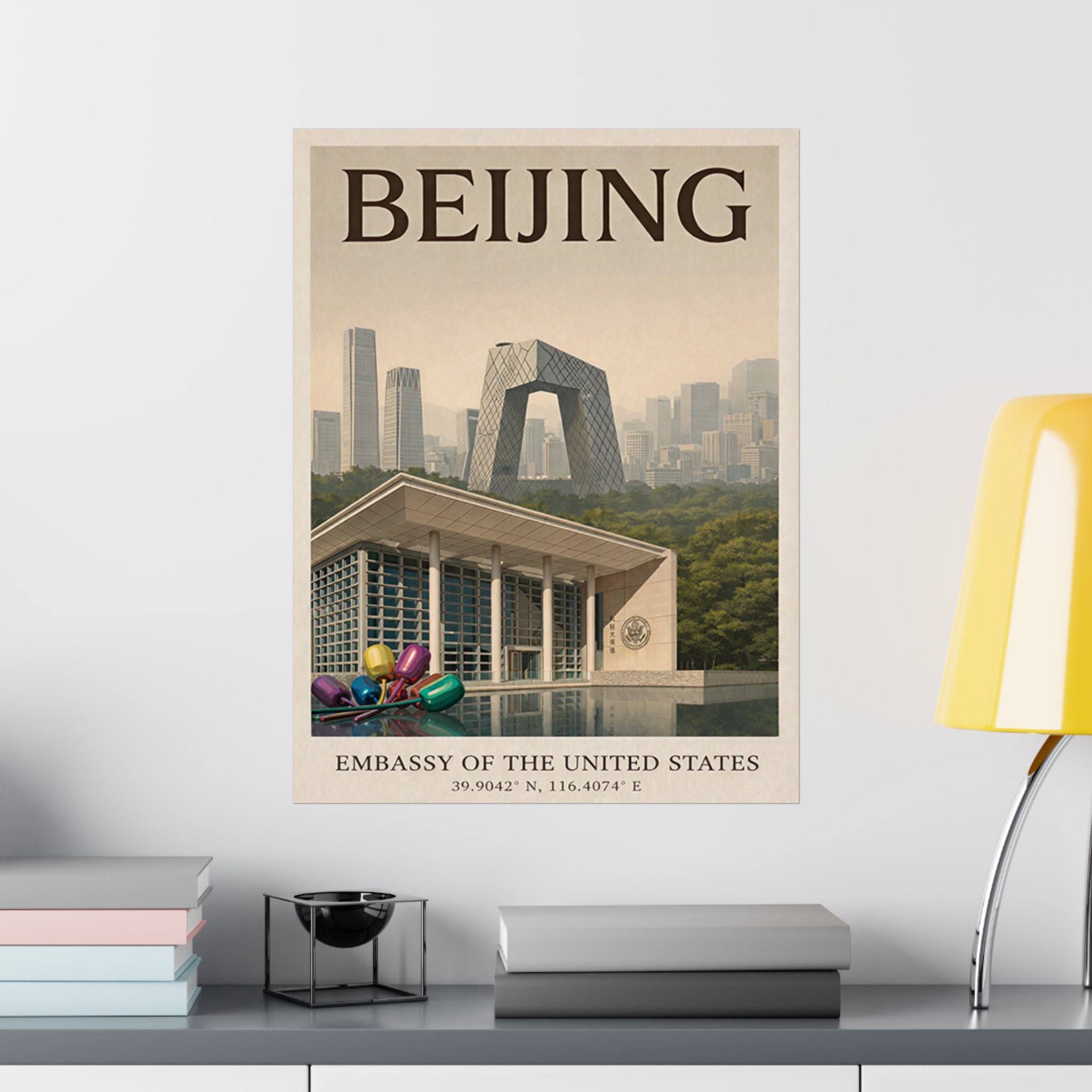 Beijing Embassy Poster