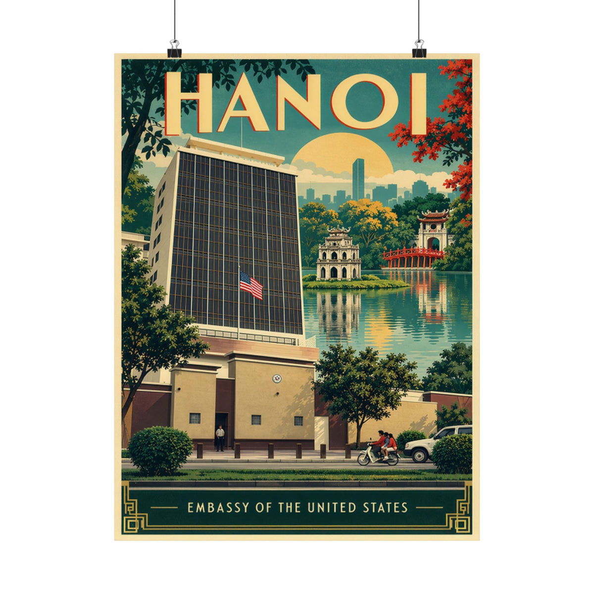 Hanoi Embassy Poster