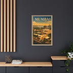 Mumbai Consulate General Wrapped Canvas Framed