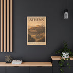 Athens Embassy Wrapped Canvas