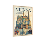 Vienna Embassy Wrapped Canvas Framed