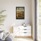 Kabul Embassy Wrapped Canvas Framed