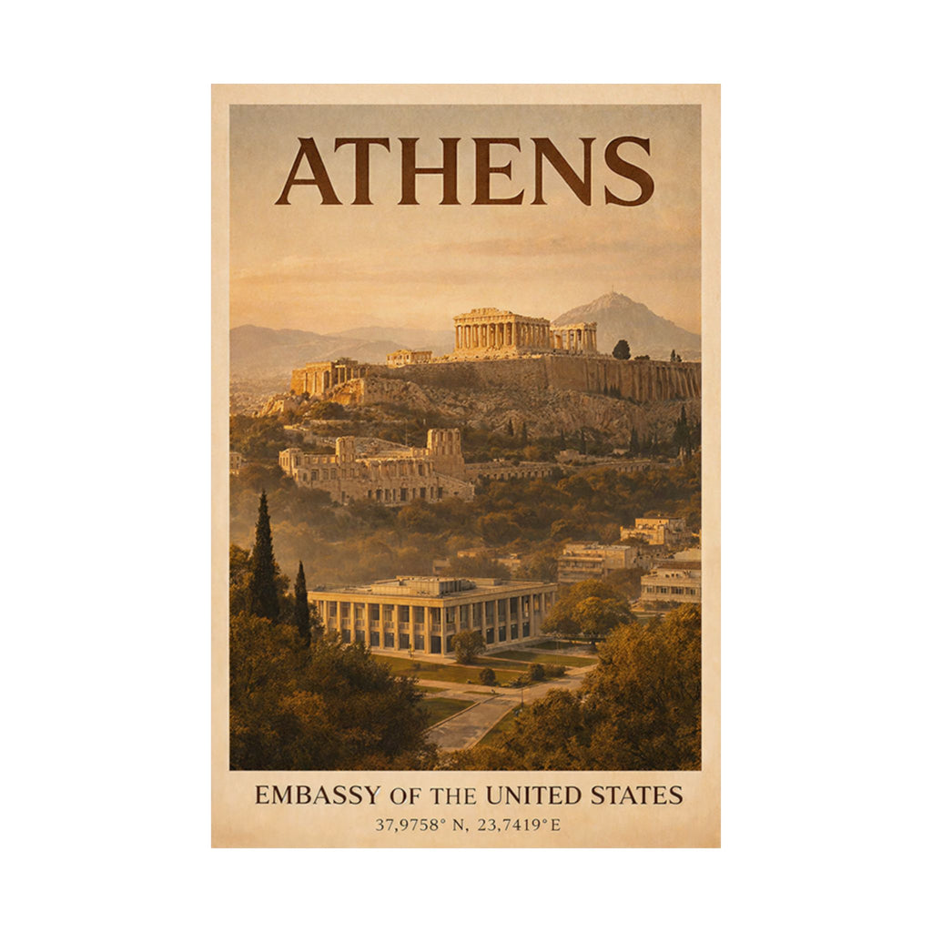 Athens Embassy Poster