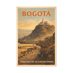 Bogotá Embassy Wrapped Canvas