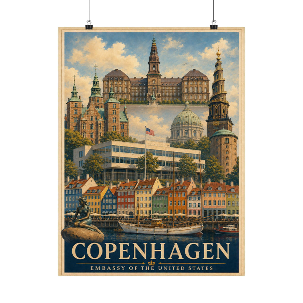 Copenhagen Embassy Poster