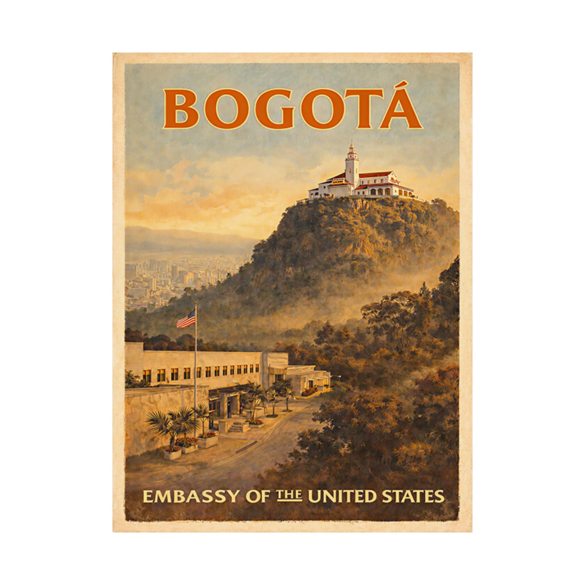 Bogotá Embassy Poster