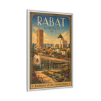 Rabat Embassy Wrapped Canvas Framed