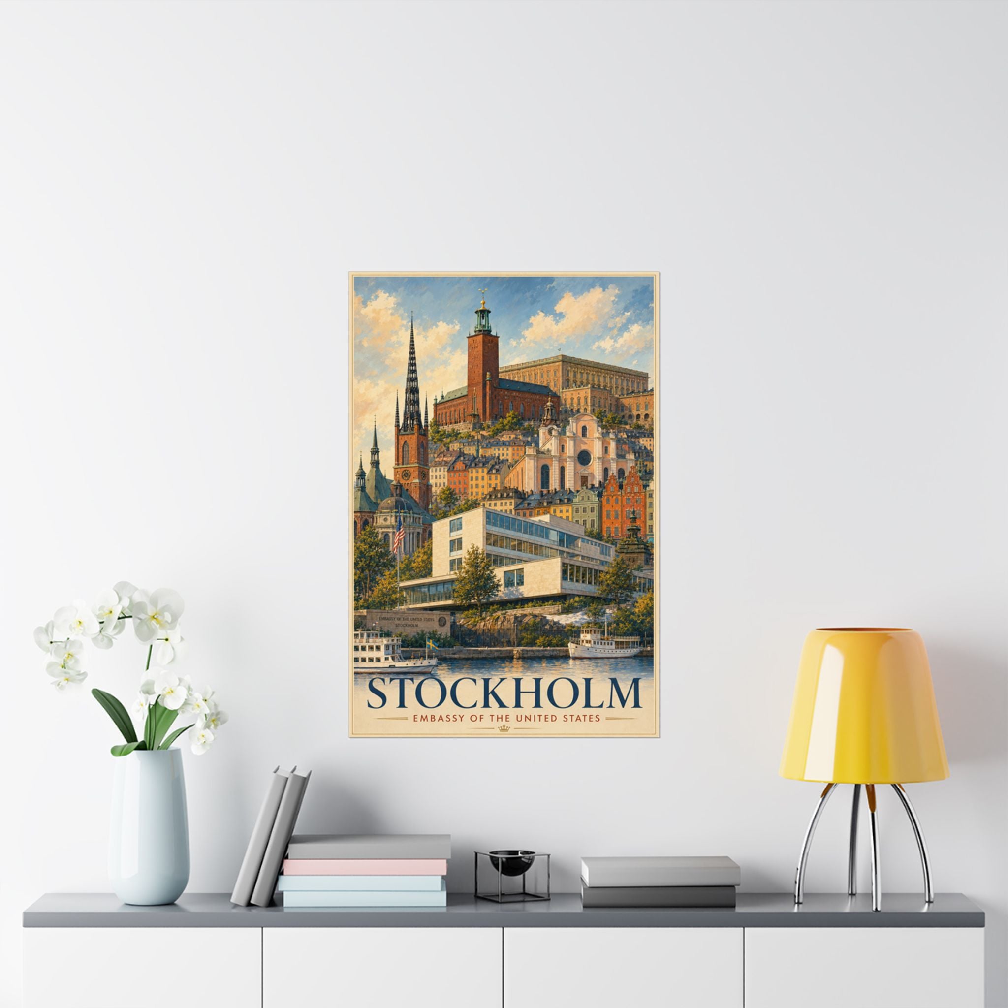 Stockholm Embassy Poster