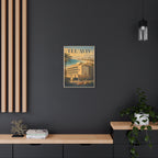 Tel Aviv Embassy Wrapped Canvas
