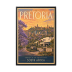 Pretoria Embassy Wrapped Canvas Framed