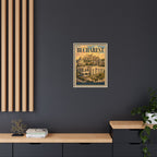 Bucharest Embassy Wrapped Canvas Framed