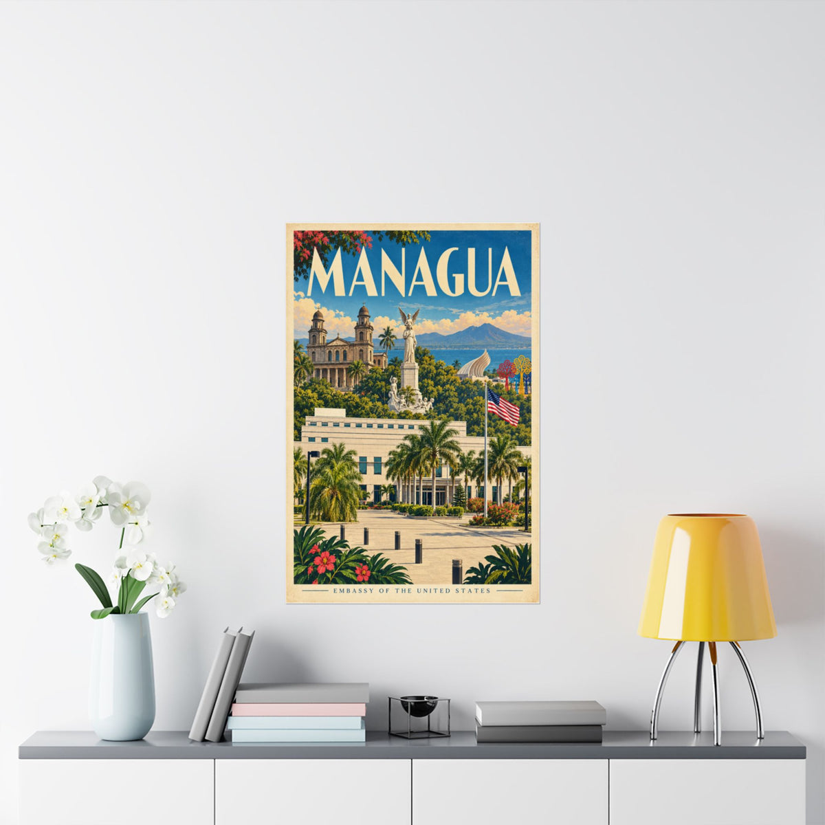 Managua Embassy Poster