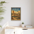 Rabat Embassy Wrapped Canvas Framed
