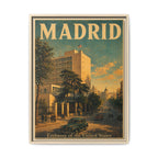 Madrid Embassy Wrapped Canvas Framed