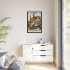 Stockholm Embassy Wrapped Canvas Framed