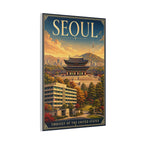 Seoul Embassy Wrapped Canvas