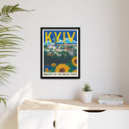 Kyiv Embassy Wrapped Canvas Framed