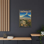 Guatemala City Embassy Wrapped Canvas Framed