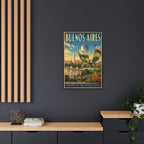 Buenos Aires Embassy Wrapped Canvas Framed