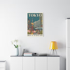Tokyo Embassy Wrapped Canvas