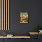 Rabat Embassy Wrapped Canvas Framed