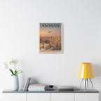 Amman Embassy Wrapped Canvas