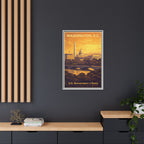 Washington D.C. Department of State Wrapped Canvas Framed