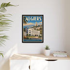 Algiers Embassy Wrapped Canvas Framed