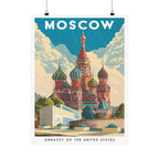 Moscow Embassy Poster