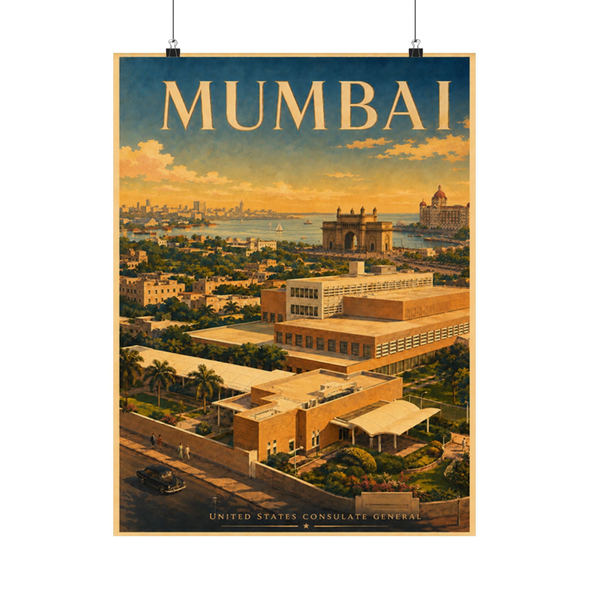 Mumbai Consulate General Poster