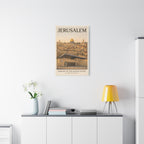 Jerusalem Embassy Wrapped Canvas