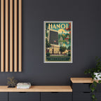 Hanoi Embassy Wrapped Canvas Framed