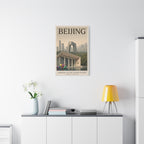 Beijing Embassy Wrapped Canvas