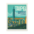 Taipei Embassy Wrapped Canvas