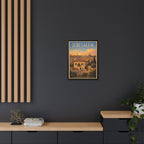Jerusalem Consulate General Wrapped Canvas Framed
