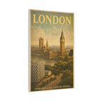 London Embassy Wrapped Canvas