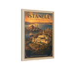 Istanbul Consulate General Wrapped Canvas Framed