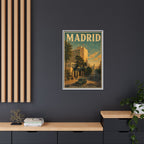 Madrid Embassy Wrapped Canvas Framed