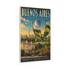 Buenos Aires Embassy Wrapped Canvas