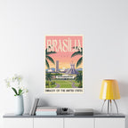 Brasília Embassy Poster