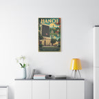 Hanoi Embassy Wrapped Canvas