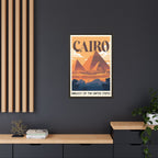 Cairo Embassy Wrapped Canvas Framed