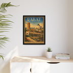 Rabat Embassy Wrapped Canvas Framed