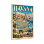 Havana Embassy Wrapped Canvas
