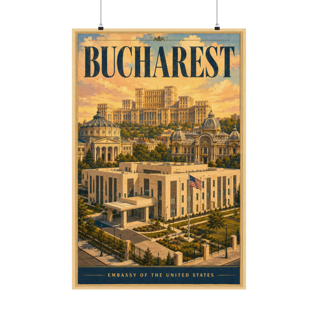 Bucharest Embassy Poster